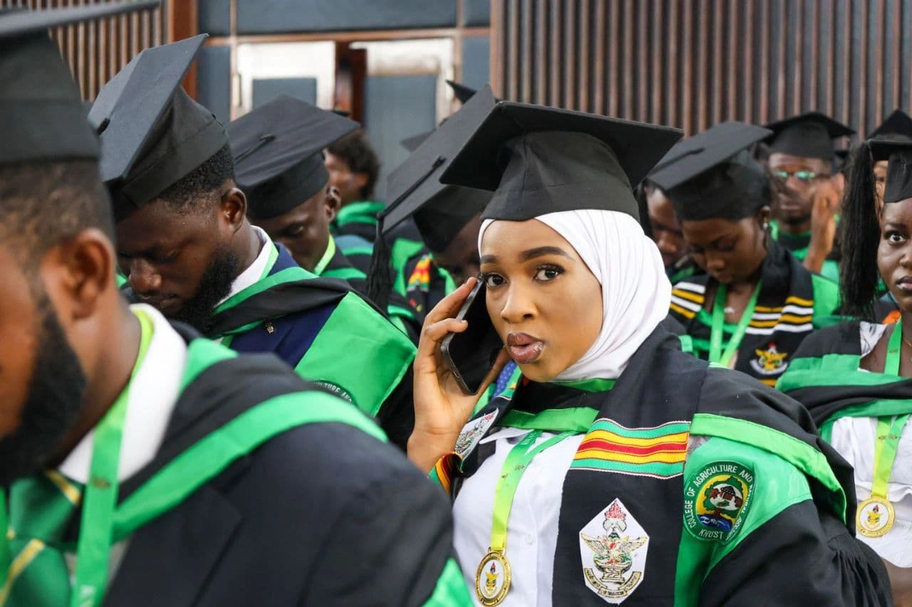 KNUST College of Agriculture and Natural Resources graduation sash
