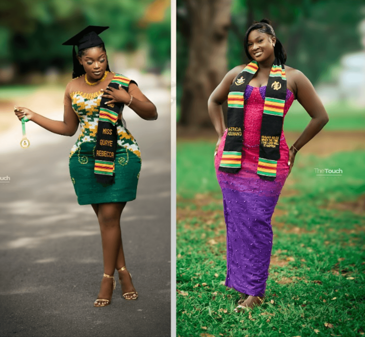 KNUST College of Humanities and Social Sciences graduation sash